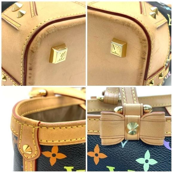 Louis Vuitton Multicolor Charline MM Noir Hand Bag - Picture 9 of 9